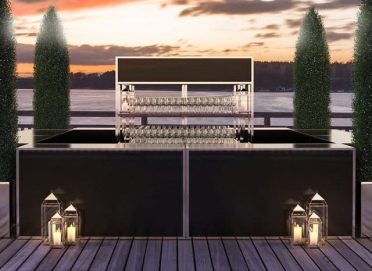 black-aveune-bar Modern Black Bar Renals